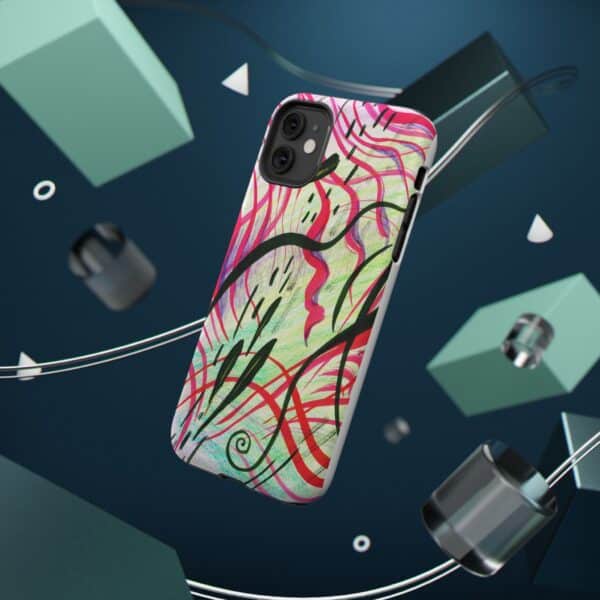 Abstract On Impact-Resistant Cases Custom Phone Cases For iPhone and Samsung Galaxy Series - Image 34