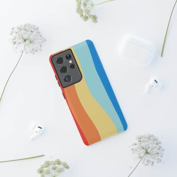 Rainbow Designs Multi Colour On Tough Cases Custom Phone Cases For iPhone Google Pixel and Samsung Series - Image 65
