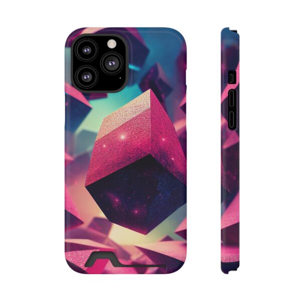 Rainbow Designs Phone Case With Card Holder For iPhone and Samsung - Image 49