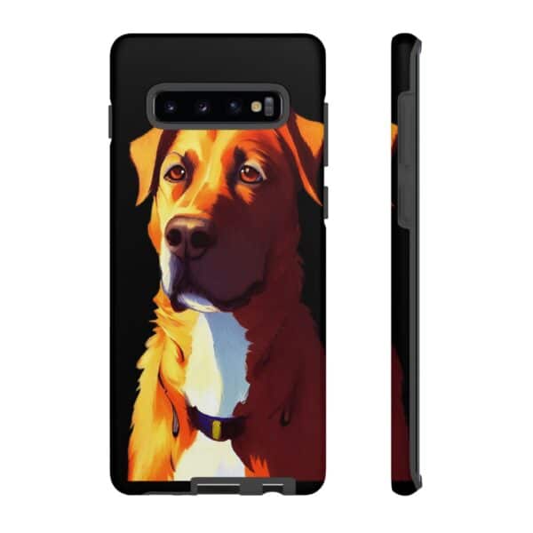 Dog Portrait On Tough Cases Custom Phone Cases For iPhone Google Pixel and Samsung Series. - Image 17