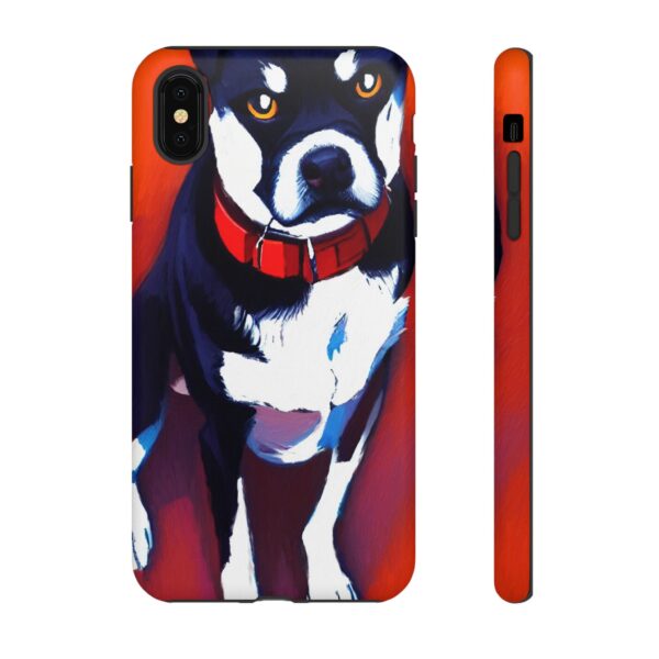 Dog Portrait On Tough Cases Custom Phone Cases For iPhone Google Pixel and Samsung Series. - Image 12