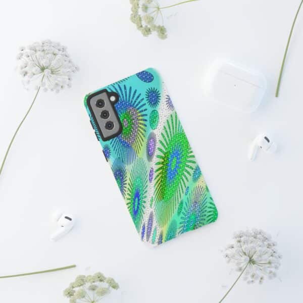 Rainbow Designs Stunning Flowers On Tough Cases Custom Phone Cases For iPhone Google Pixel and Samsung Series - Image 60