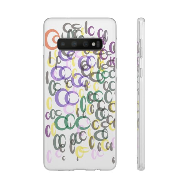 Colorful. Circles Flexi Cases For iPhone Samsung - Image 25