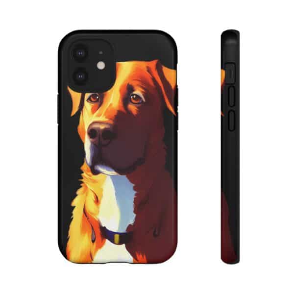 Dog Portrait On Tough Cases Custom Phone Cases For iPhone Google Pixel and Samsung Series. - Image 31