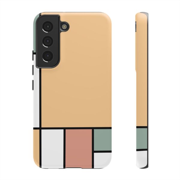 Mondrian Art On Tough Cases Custom Phone Cases For iPhone Google Pixel and Samsung Series - Image 85