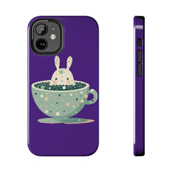Cute Bunny in a Coffee Cup On Tough Phone Cases, Case-Mate Custom Phone Case For iPhone Series - Image 28