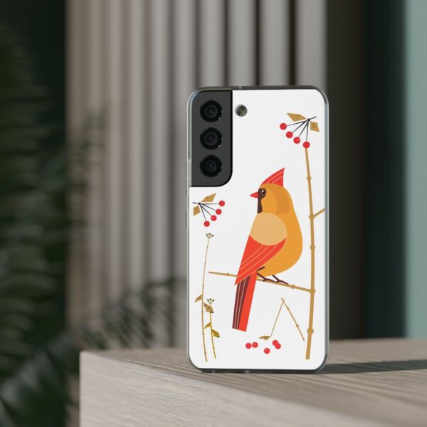 Red Cardinal Female On Flexi Cases Custom Phone Cases For iPhone and Samsung Series - Image 178