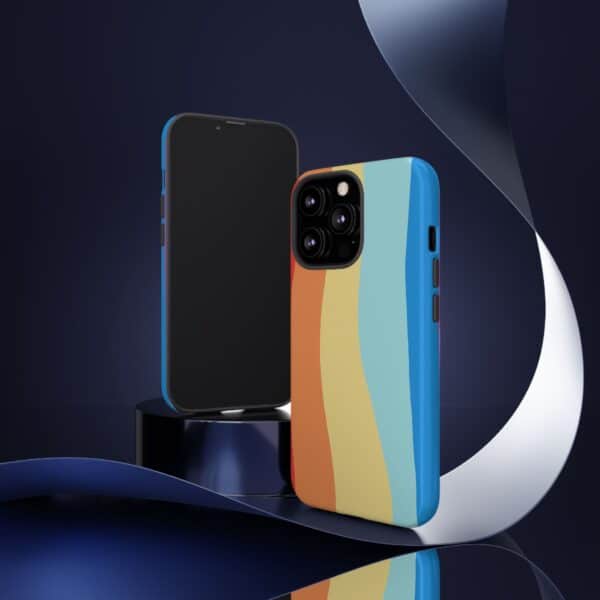 Rainbow Designs Multi Colour On Tough Cases Custom Phone Cases For iPhone Google Pixel and Samsung Series - Image 47