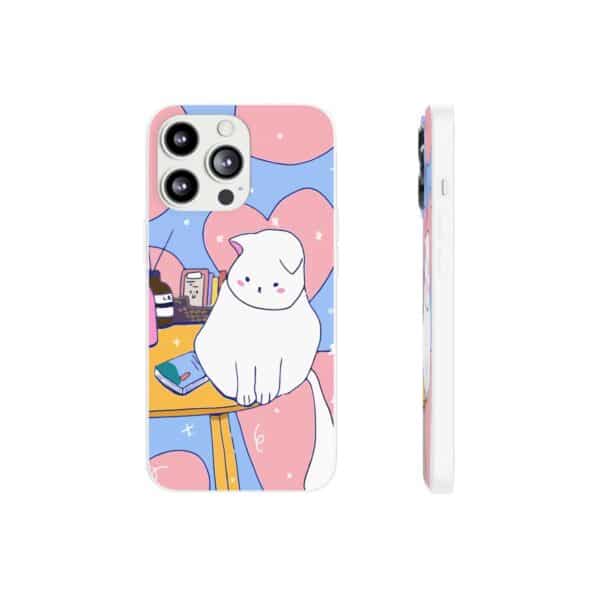 White Cat Flexi Cases For Samsung and iPhone - Image 147