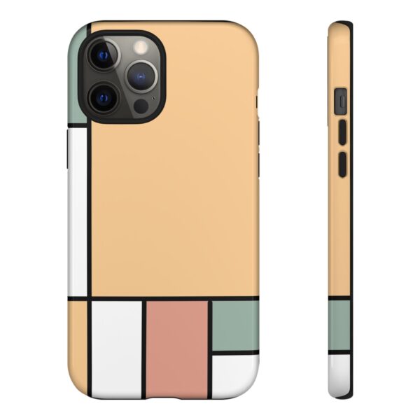 Mondrian Art On Tough Cases Custom Phone Cases For iPhone Google Pixel and Samsung Series - Image 37