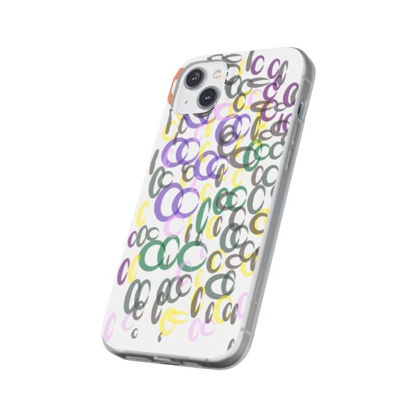 Colorful. Circles Flexi Cases For iPhone Samsung - Image 236