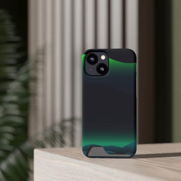 Aurora Lights On Phone Case With Card Holder Custom Phone Cases For iPhone and Samsung - Image 116