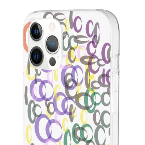 Colorful. Circles Flexi Cases For iPhone Samsung - Image 53