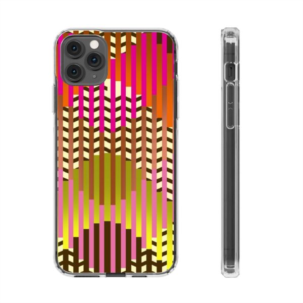 Multi Motif Flowers Clear Cases For iPhone and Samsung - Image 40