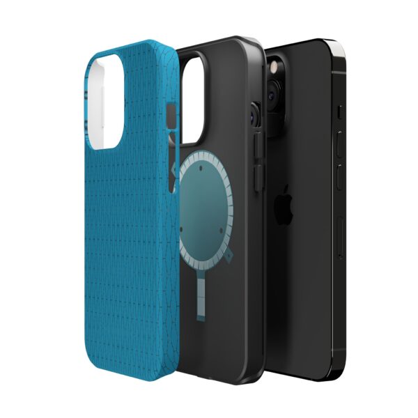 Hexagon Shapes | Magnetic Tough Phone Case For iPhone - Image 58