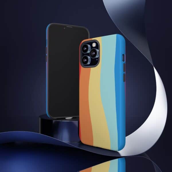 Rainbow Designs Multi Colour On Tough Cases Custom Phone Cases For iPhone Google Pixel and Samsung Series - Image 53