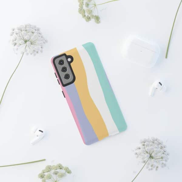 Rainbow Designs Multi Colour On Tough Cases Custom Phone Cases For iPhone Google Pixel and Samsung Series - Image 57