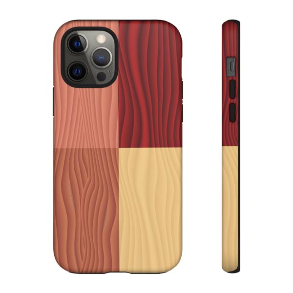 Wood Grain Tough Cases Custom Phone Cases For iPhone Google Pixel and Samsung Series - Image 36