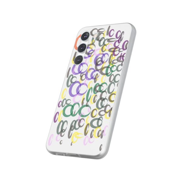 Colorful. Circles Flexi Cases For iPhone Samsung - Image 220
