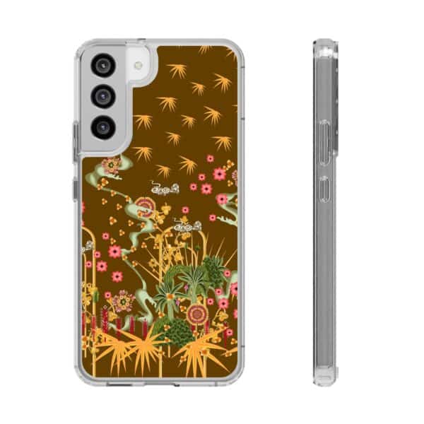 Zigzag Shibori Paisley Clear Cases For Samsung and iPhone - Image 46