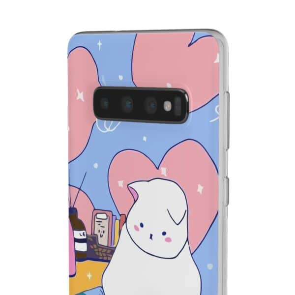 White Cat Flexi Cases For Samsung and iPhone - Image 26