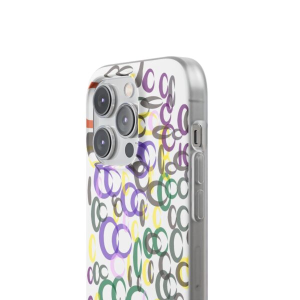 Colorful. Circles Flexi Cases For iPhone Samsung - Image 202