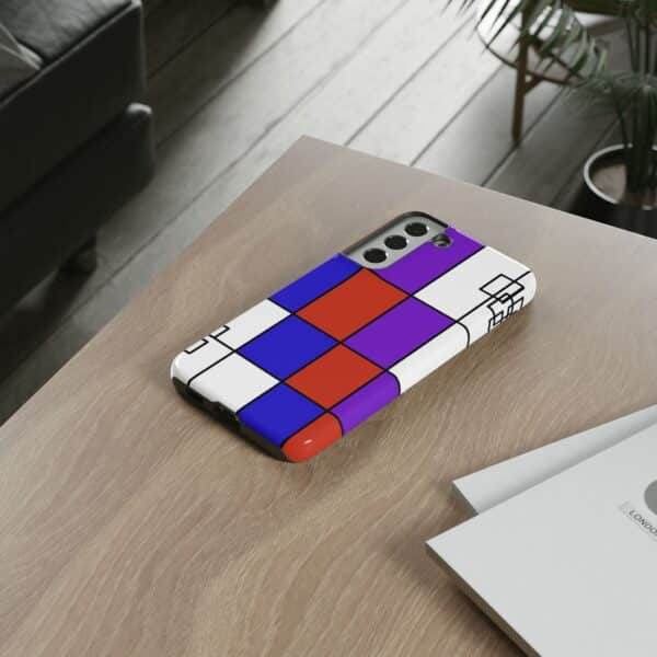 Rainbow Designs Mondrian Art On Tough Cases Custom Phone Cases For iPhone Google Pixel and Samsung Series - Image 88