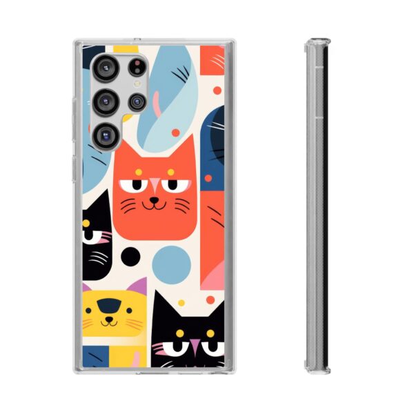 Cute cats Clear Cases For iPhone and Samsung - Image 49