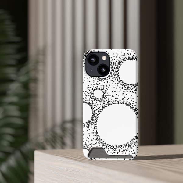 Rounded Shapes Phone Case With Card Holder Custom Phone Case For iPhone and Samsung - Image 116