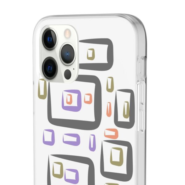Colorful Circles Gingham Flexi Cases For iPhone and Samsung - Image 50
