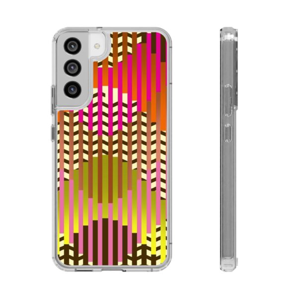 Multi Motif Flowers Clear Cases For iPhone and Samsung - Image 46