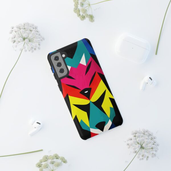 Rainbow Designs Wolf Head On Tough Cases Custom Phone Cases For iPhone Google Pixel and Samsung Series - Image 60
