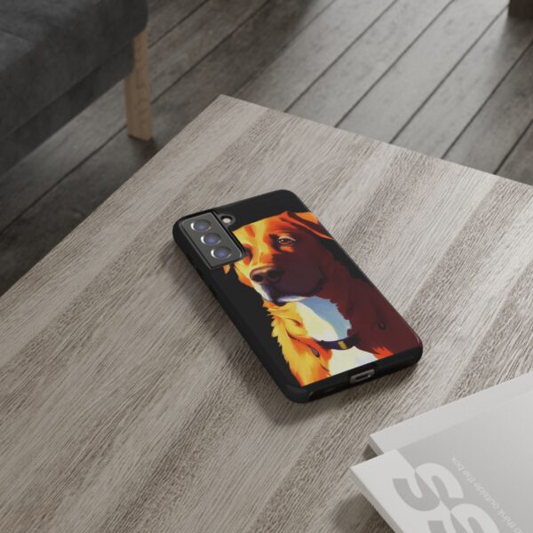 Dog Portrait On Tough Cases Custom Phone Cases For iPhone Google Pixel and Samsung Series. - Image 80