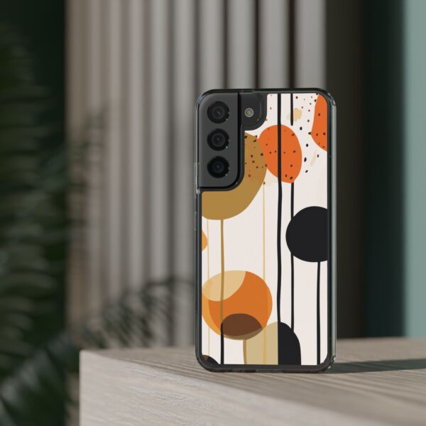Orange Floral and Polka Dot Clear Cases - Image 45
