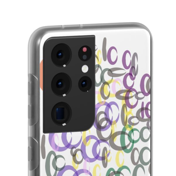 Colorful. Circles Flexi Cases For iPhone Samsung - Image 173