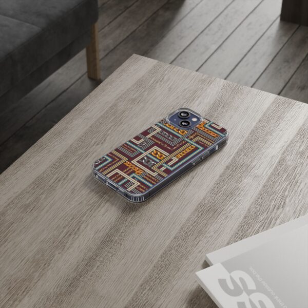Digital Pattern Clear Cases For iPhone and Samsung - Image 2