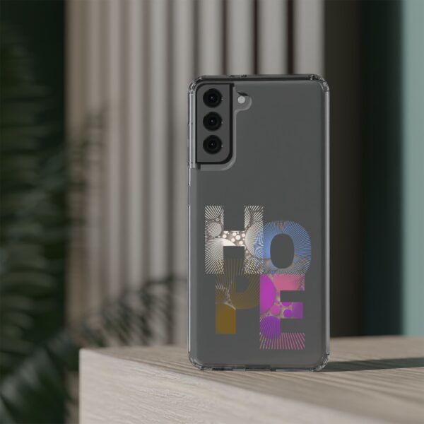Rainbow Designs "HOPE" On Clear Cases For iPhone and Samsung - Image 15