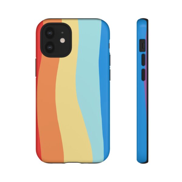 Rainbow Designs Multi Colour On Tough Cases Custom Phone Cases For iPhone Google Pixel and Samsung Series - Image 30