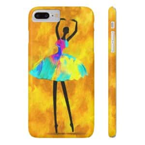 African Girl Ballerina Slim Phone Cases Case-Mate Custom Phone Cases For iPhone and Samsung Series