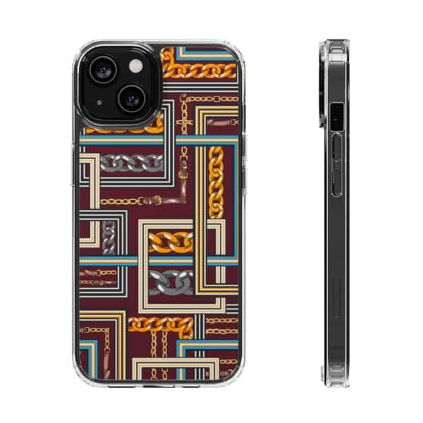 Digital Pattern Clear Cases For iPhone and Samsung - Image 52