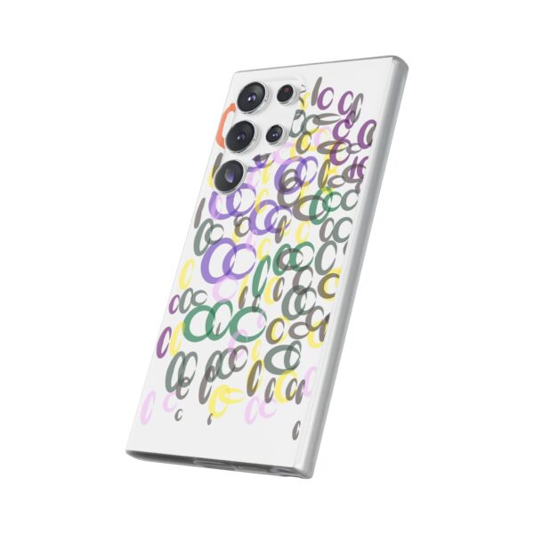 Colorful. Circles Flexi Cases For iPhone Samsung - Image 224