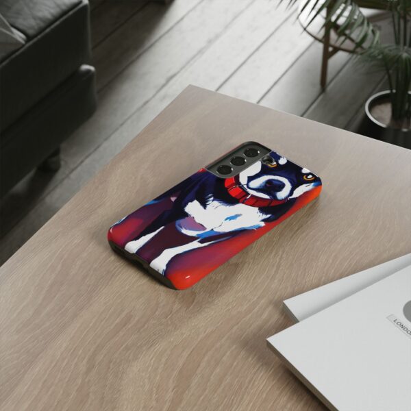 Dog Portrait On Tough Cases Custom Phone Cases For iPhone Google Pixel and Samsung Series. - Image 84