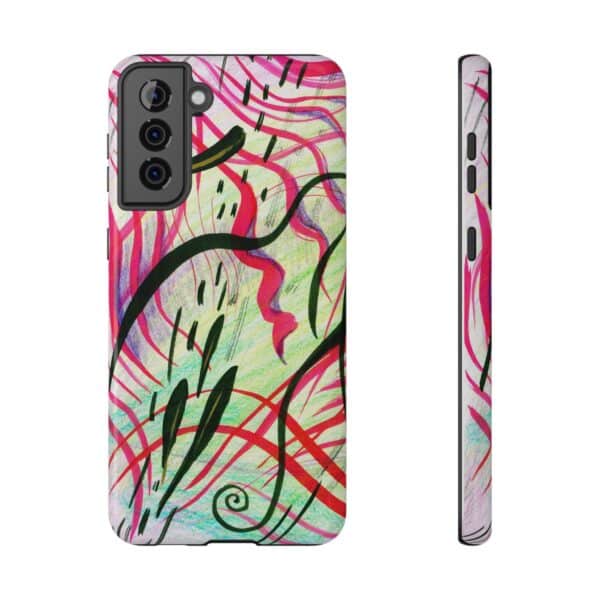 Abstract On Impact-Resistant Cases Custom Phone Cases For iPhone and Samsung Galaxy Series - Image 27