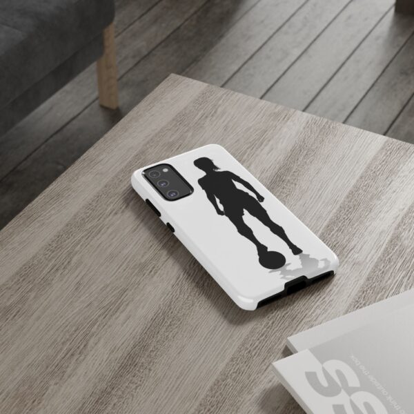 Silhouette Football Player Women Tough Cases Custom Phone Cases For iPhone Google Pixel and Samsung Series - Image 61